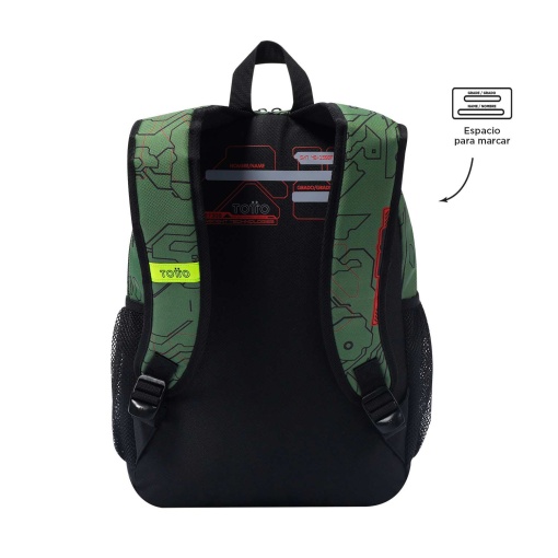 Mochila TOTTO Argon 40,5x29x11cm