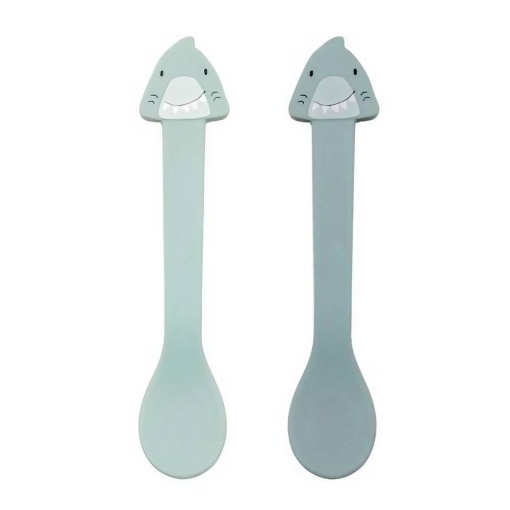 Colher de Silicone Mr. Shark 2 unidades TRIXIE
