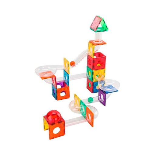 Jogo de Construção Magnético Imanix Slide 70 peças BRAINTOYS