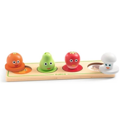 Vegi N Co - Puzzle com Vegetais e Frutas DJECO