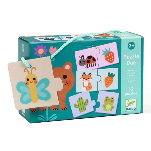 Puzzle Duo - Cores DJECO