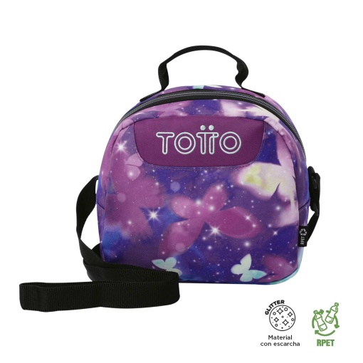 Lancheira Térmica TOTTO Borrador 5q6 Glitter 22x19x15cm
