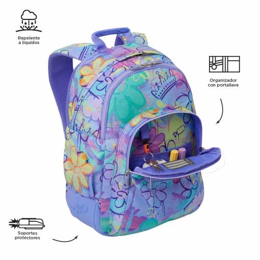 Mochila TOTTO Rayol 5q8 44x33x13,5cm