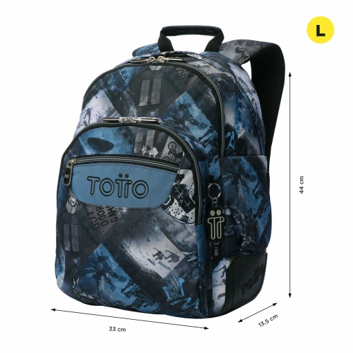 Mochila TOTTO Rayol 0g6 44x33x13,5cm