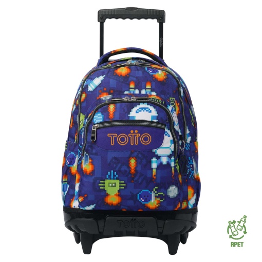 Mochila Trolley TOTTO Renglones 8fk 45,5x32x17,5cm