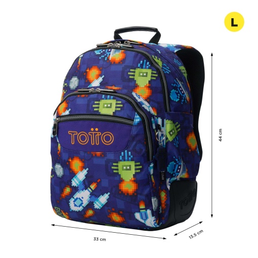 Mochila TOTTO Rayol 8fk 44x33x13,5cm