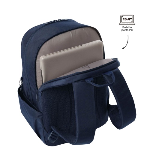 Mochila TOTTO Trik L Azul 45x30x16cm