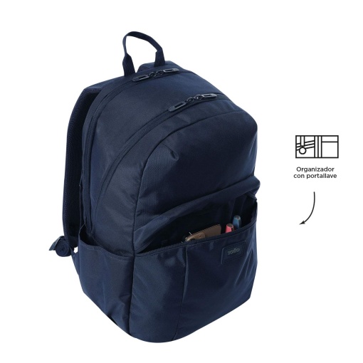 Mochila TOTTO Trik L Azul 45x30x16cm