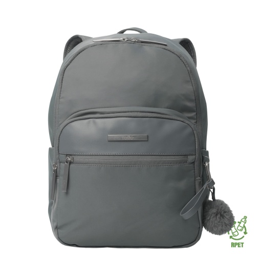 Mochila TOTTO Adelaide Cinza 41,5x28,5x13,5cm