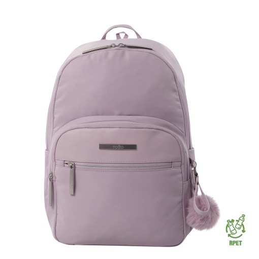 Mochila TOTTO Adelaide Lilás 41,5x28,5x13,5cm