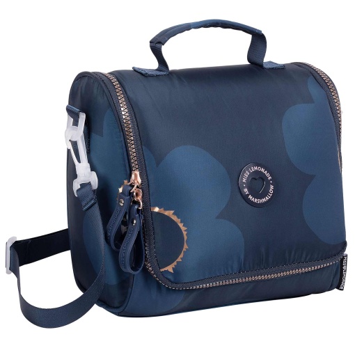 Lancheira Térmica Miss Lemonade Garden Navy 2025 21x24x12cm