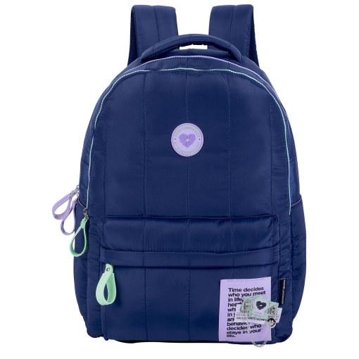 Mochila Miss Lemonade Bloomy Navy 43x33x16cm