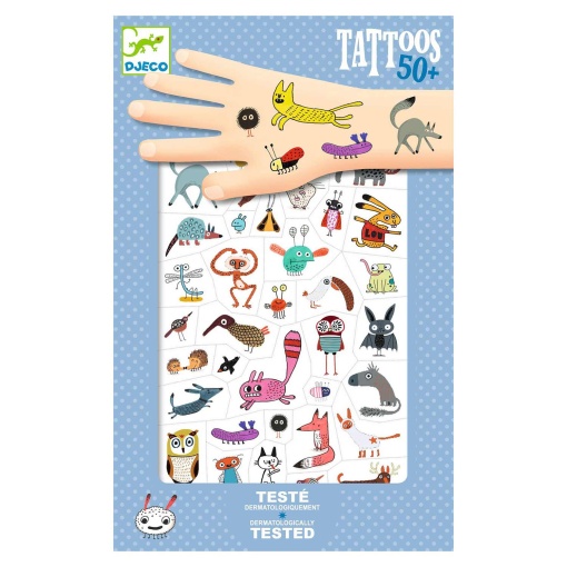 50 Tatuagens - Pequenas Criaturas DJECO