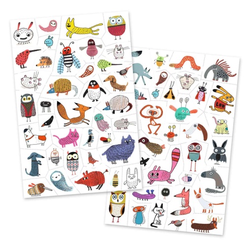 50 Tatuagens - Pequenas Criaturas DJECO