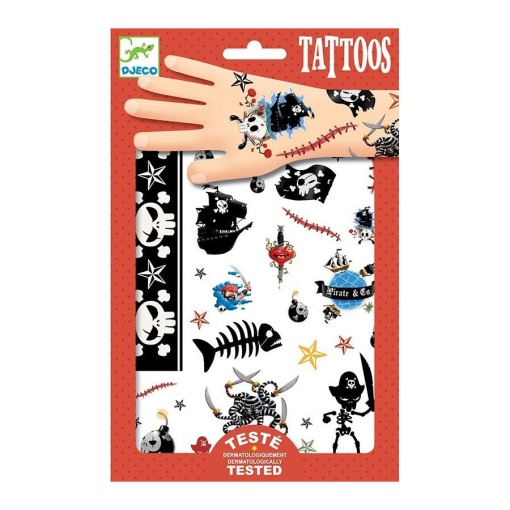 50 Tatuagens - Piratas DJECO