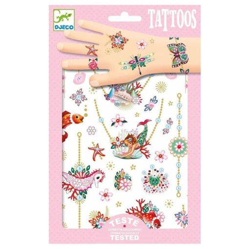 50 Tatuagens Efeito Metalizado - Jóias da Fiona DJECO