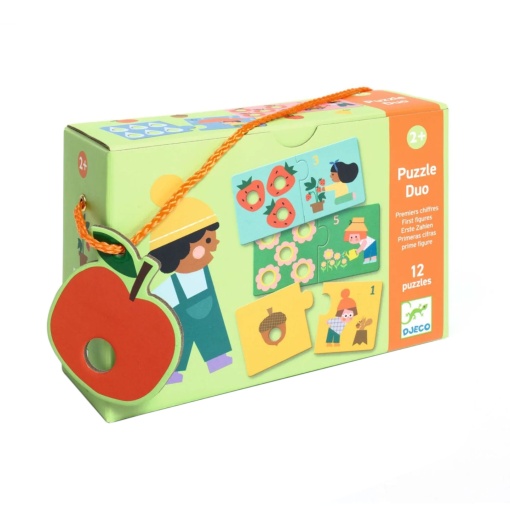 Puzzle Duo - Primeiros Números DJECO