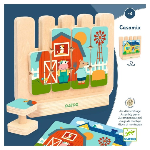 Casamix - Puzzle Vertical DJECO