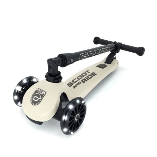Trotinete Highwaykick 3 LED Bege Scoot And Ride