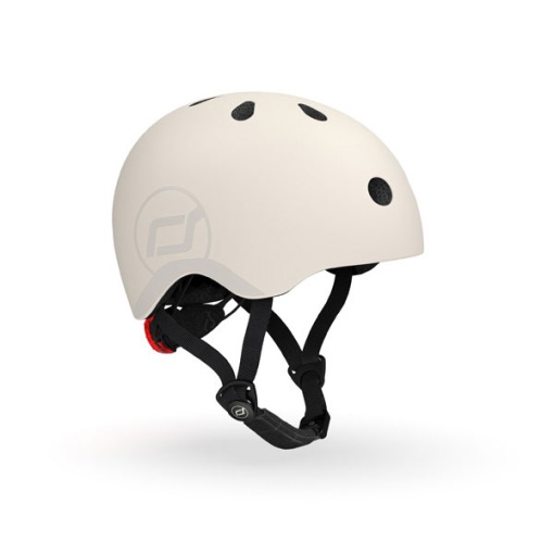 Capacete Helmet S-M Bege Scoot And Ride