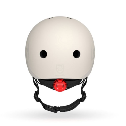Capacete Helmet S-M Bege Scoot And Ride