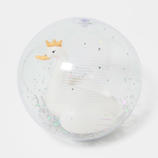 Bola de Praia Insuflável 3D Princesa Cisne SUNNYLIFE