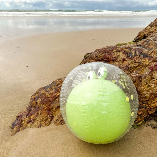 Bola de Praia Insuflável 3D Cookie, o Crocodilo SUNNYLIFE