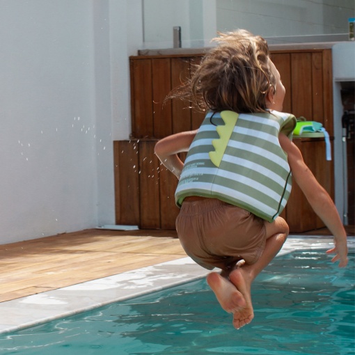 Colete Flutuante Cookie, O Crocodilo 3-6 Anos SUNNYLIFE