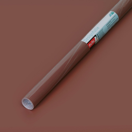 Película Adesiva D-C-FIX LISO Brilhante 45cmx2m Vermelho Ferrugem 346-0715