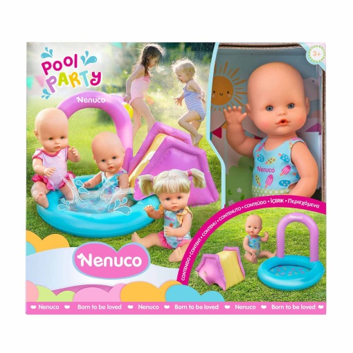 Nenuco festa na piscina FAMOSA