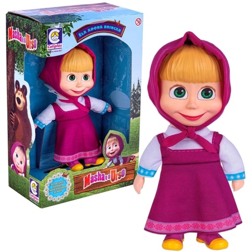 MASHA e o Urso 23cm FAMOSA sortido