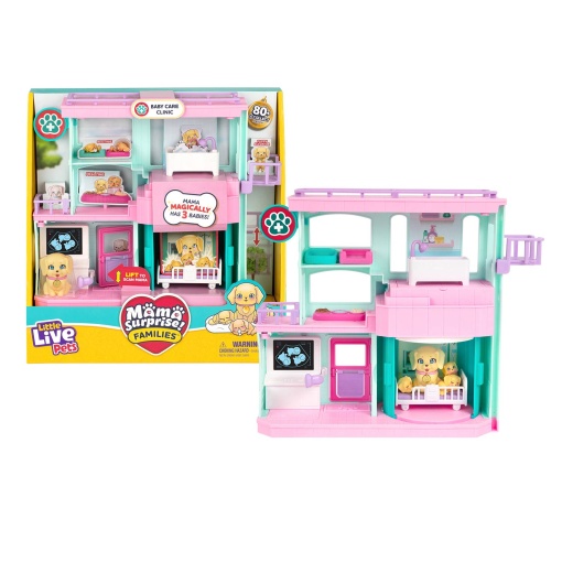 LITTLE Live PETS Mini Mama Surprise Família - Clínica de Bebés FAMOSA