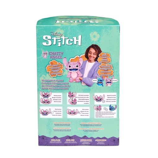 Angel Chatty Puppetronics Famosa Disney Stitch