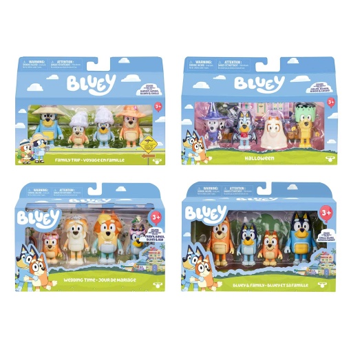 Bluey pack 4 figuras sortido FAMOSA Blya0000