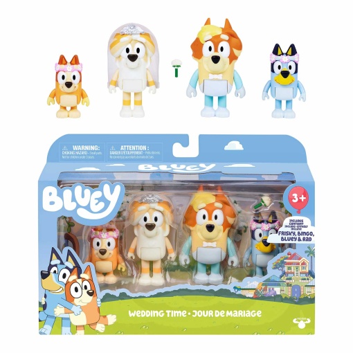 Bluey pack 4 figuras sortido FAMOSA Blya0000