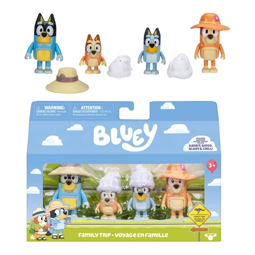 Bluey pack 4 figuras sortido FAMOSA Blya0000