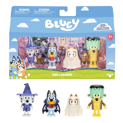 Bluey pack 4 figuras sortido FAMOSA Blya0000