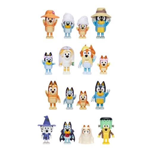 Bluey pack 4 figuras sortido FAMOSA Blya0000