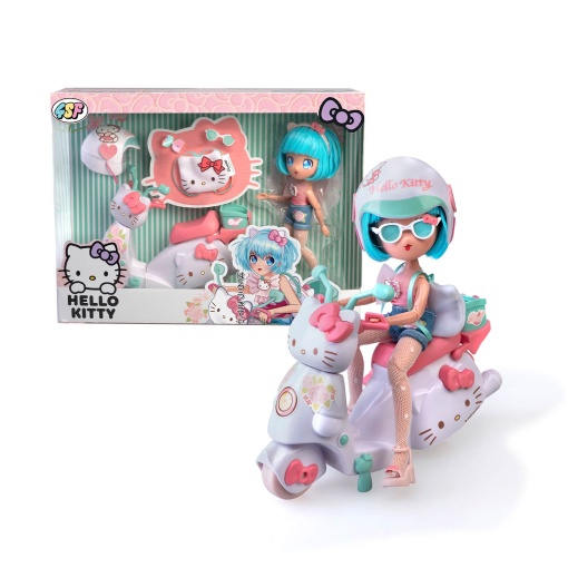 Hello Kitty boneca mangá pretty pink FAMOSA