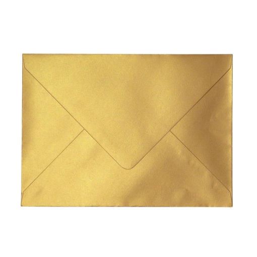 Envelope Metalizado SIMPLY C5 162x229mm Luxus Dourado 10 unidades