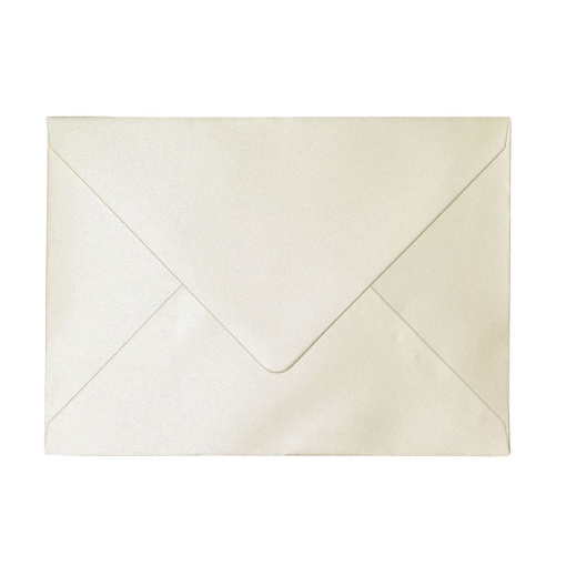 Envelope Metalizado SIMPLY C5 162x229mm Creme 10 unidades