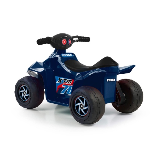 Quad Eléctrico FEBER CE 6v Azul Escuro FAMOSA