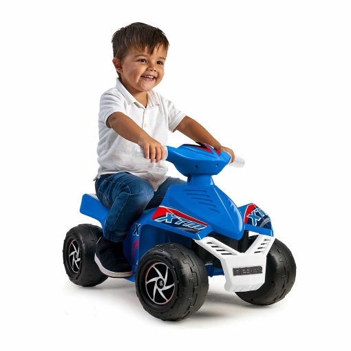 Quad Eléctrico FEBER CE 6v Azul FAMOSA