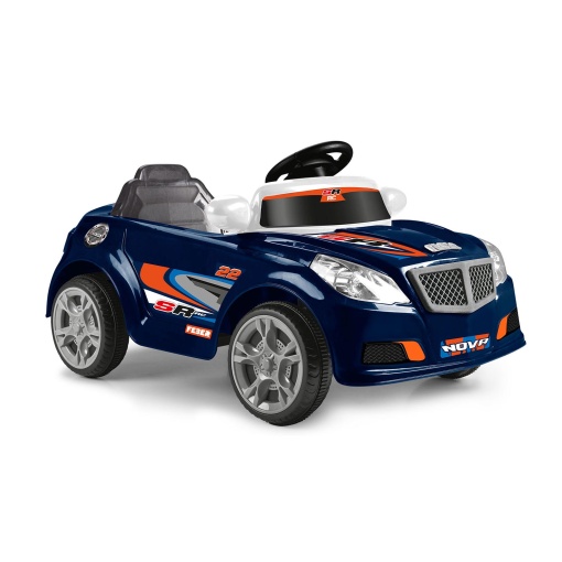 Carro Elétrico FEBER Twinkle 12V Azul Escuro FAMOSA