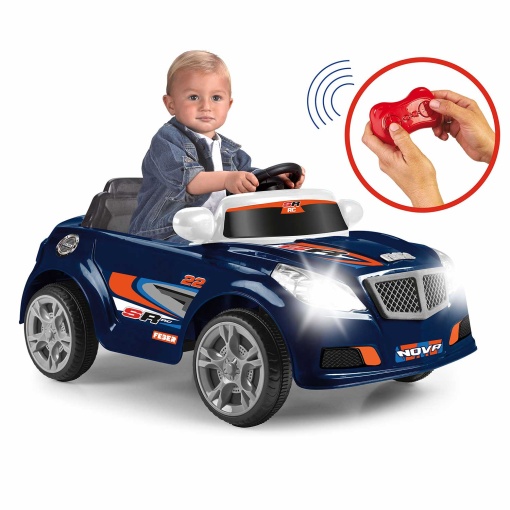 Carro Elétrico FEBER Twinkle 12V Azul Escuro FAMOSA