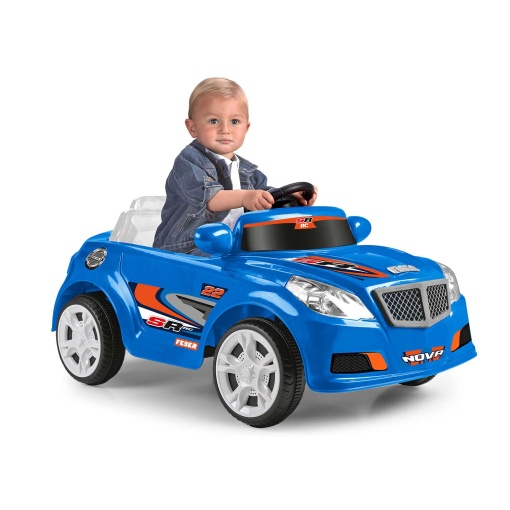 Carro elétrico FEBER Twinkle 12V azul FAMOSA