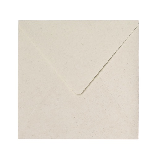 Envelope Nature SIMPLY Pala Bico 160x160mm Oyster 10 unidades
