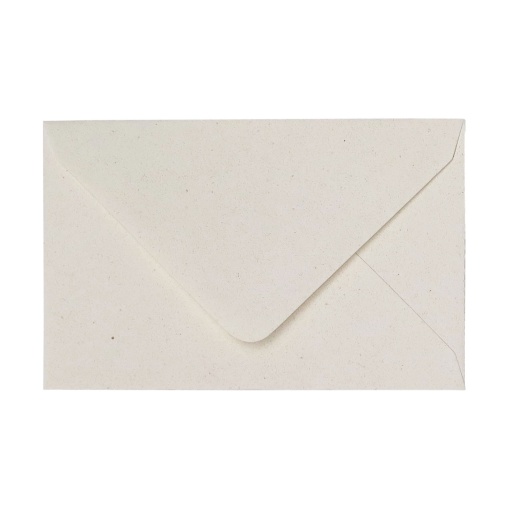 Envelope Nature SIMPLY B7 90x140mm Oyster 10 unidades