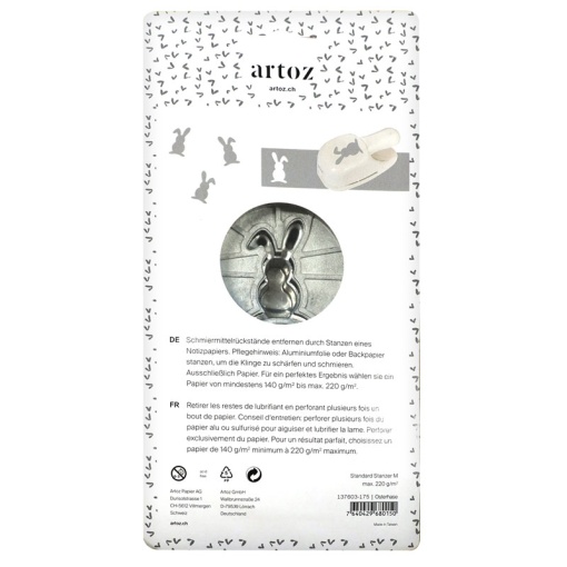 Furador de manualidades para papel ARTOZ 50mm coelho