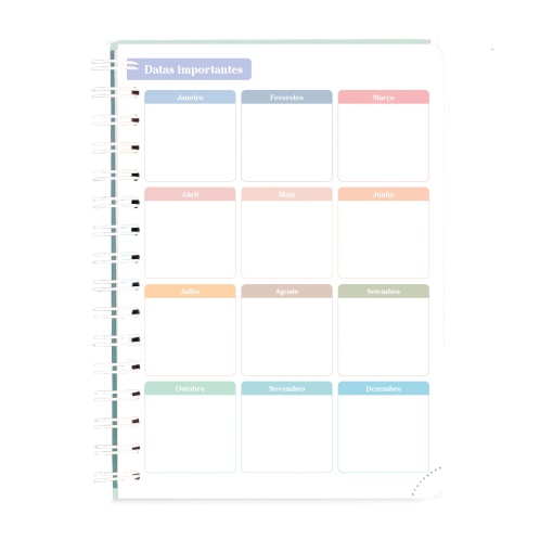 Agenda escolar semanal A5 2025/26 12 meses espiral OXFORD&ME sortido